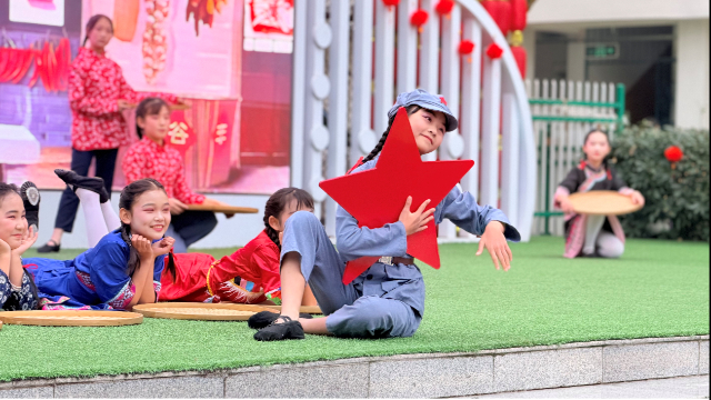 旺苍县东河镇第一幼儿园：萌娃沉浸式寻年味 传统民俗焕新生机